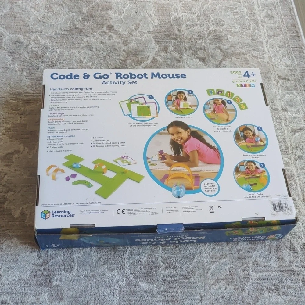 STEM Problem Solving Code & Go Robot Mouse Activity Set Learning Resources - Picture 7 of 7
